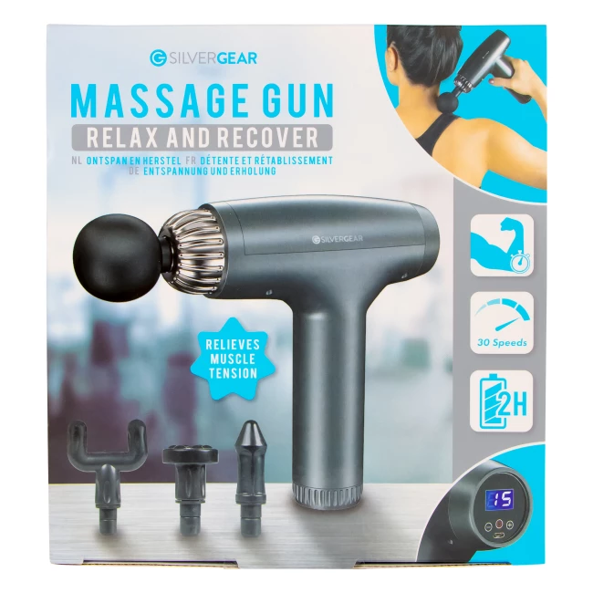 Silvergear Massage Gun Blue