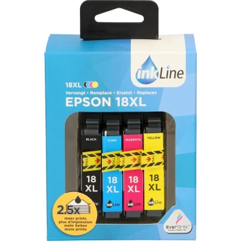 Inkline Epson 18XL (4-Pack)