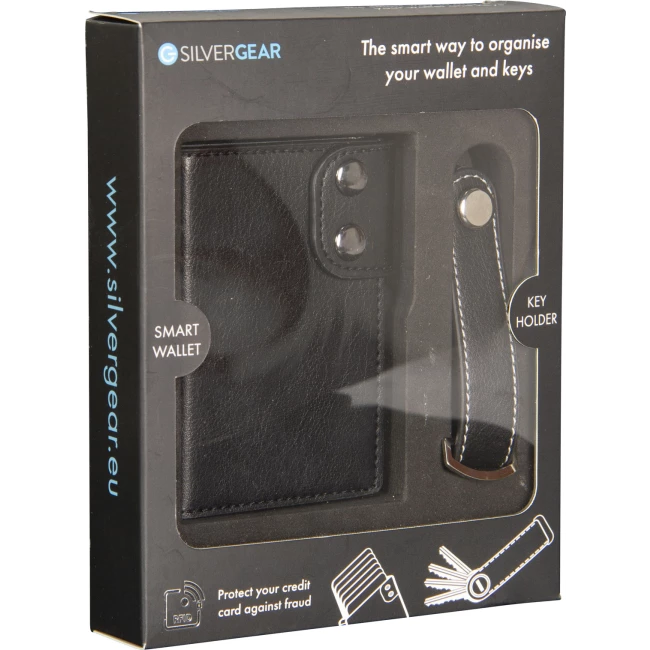 SilverGear Geschenkbox Chipkartenhalter + Schlüsselanhänger