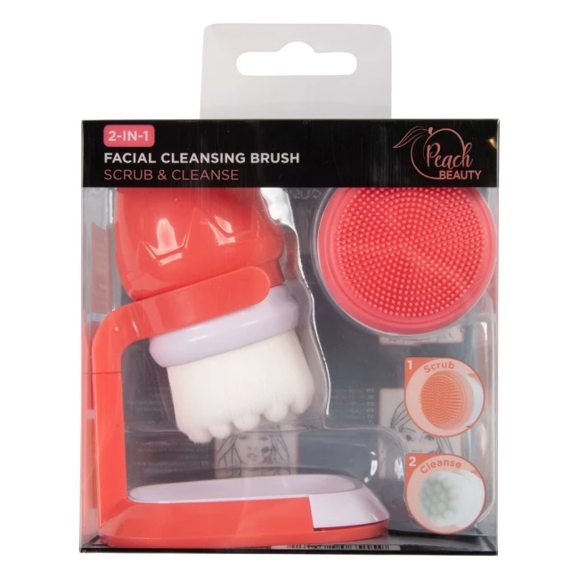 2 in 1 Facial cleaning Brush Set