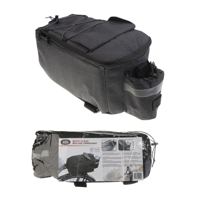 Bicycle cooling bag luggage carrier 
