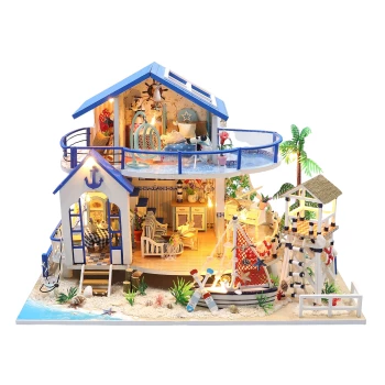 Maison de plage miniature bricolage